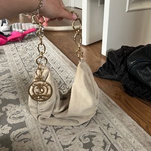 Juicy couture beige shoulder bag